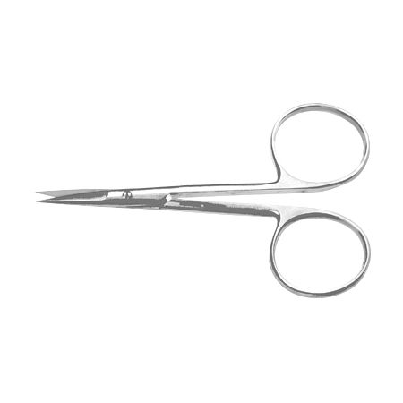 Eye Scissors, Large Rings, Angled