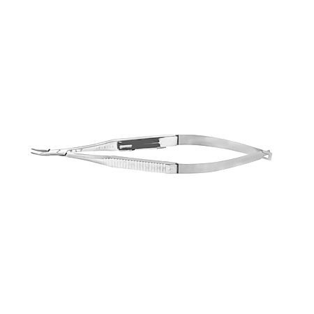 Barraquer Needle Holder, Short, Straight With Lock