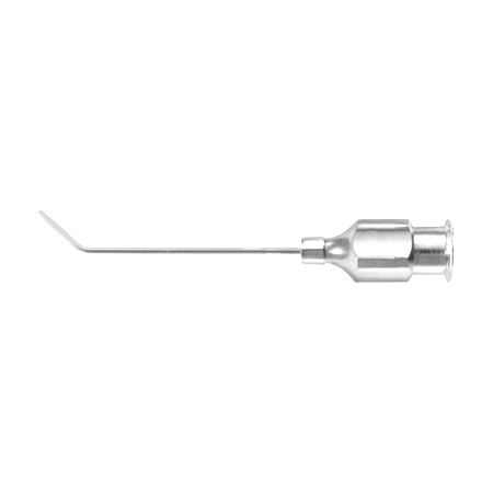 Viscoelastic Aspirating Cannula, 19G, Angled