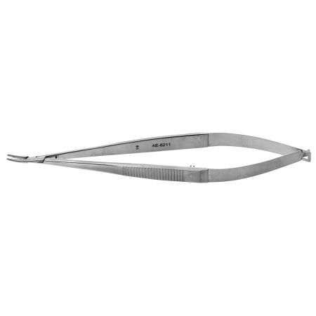 Castroviejo Needle Holder, Delicate, Curved