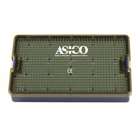 Medium Double Sterilization Tray, 6x10x1.5, 20-30 Instruments