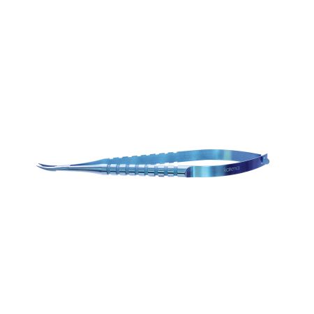 Barraquer Needle Holder Curved Titanium Without Lock