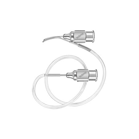Simcoe Irrigating-Aspirating Cannula Curved