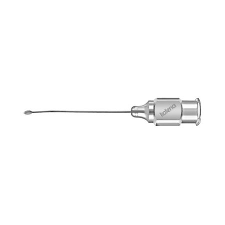 Welsh Flat Olive Tip Cannula Straight