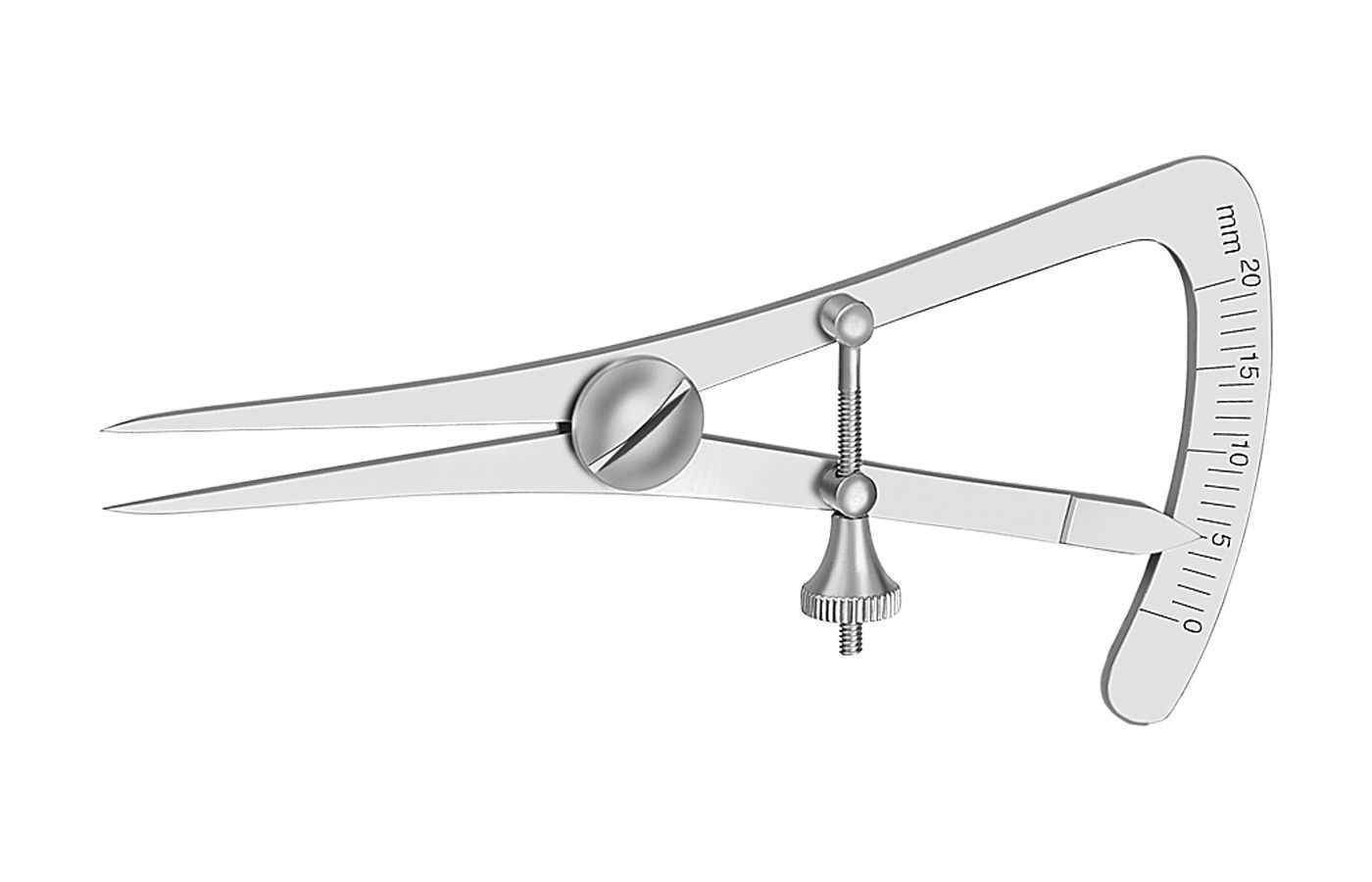 Castroviejo Caliper, Straight
