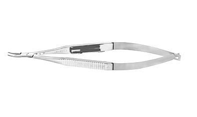 Barraquer Needle Holder, Short, Straight With Lock