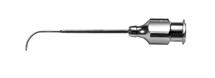 Lacrimal Cannula, 23G, Curved