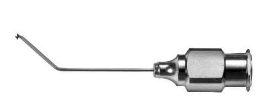 Graether Iris Retract/Polisher, 23G, Angled