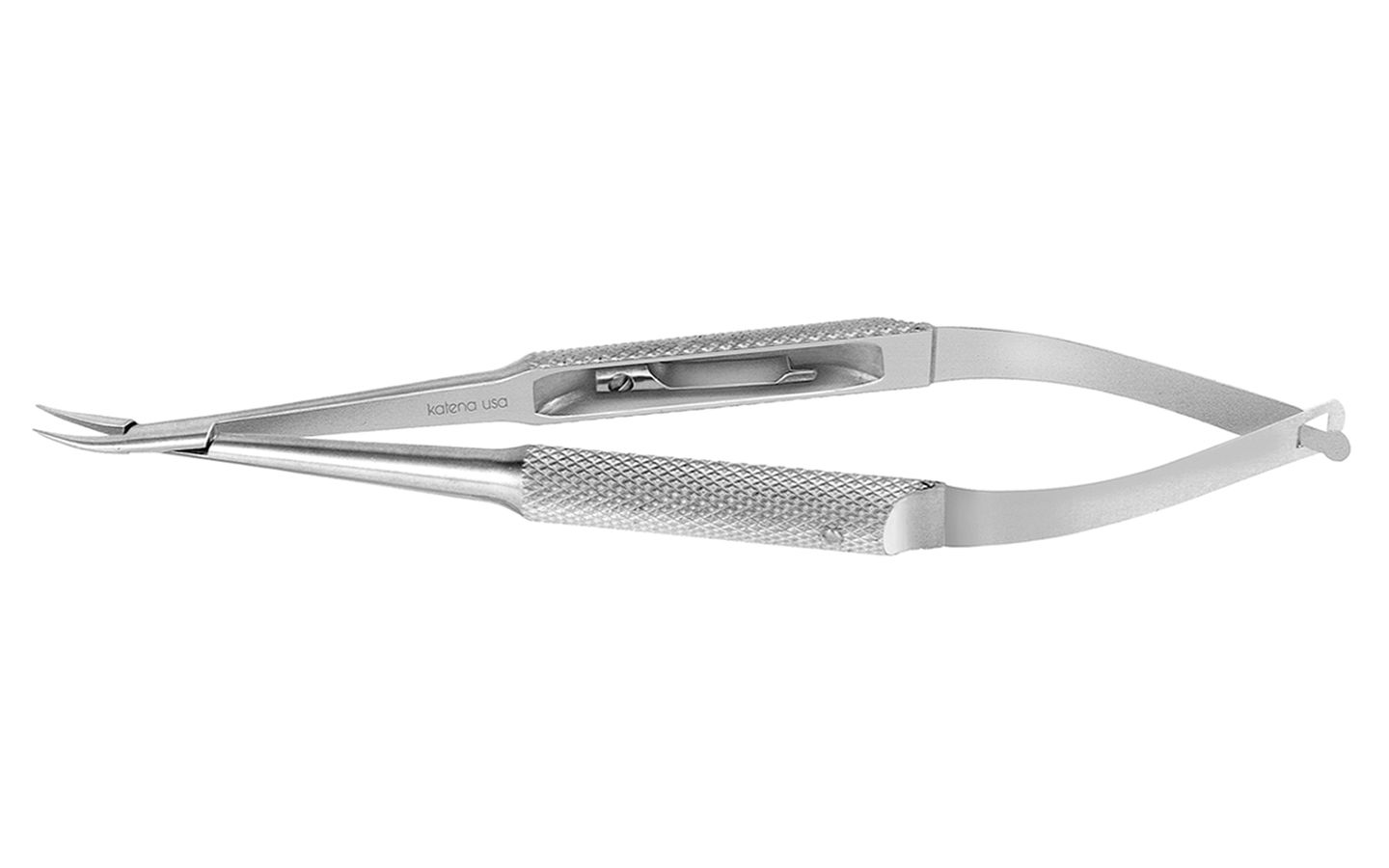 Barraquer Needle Holder Curved Without Lock