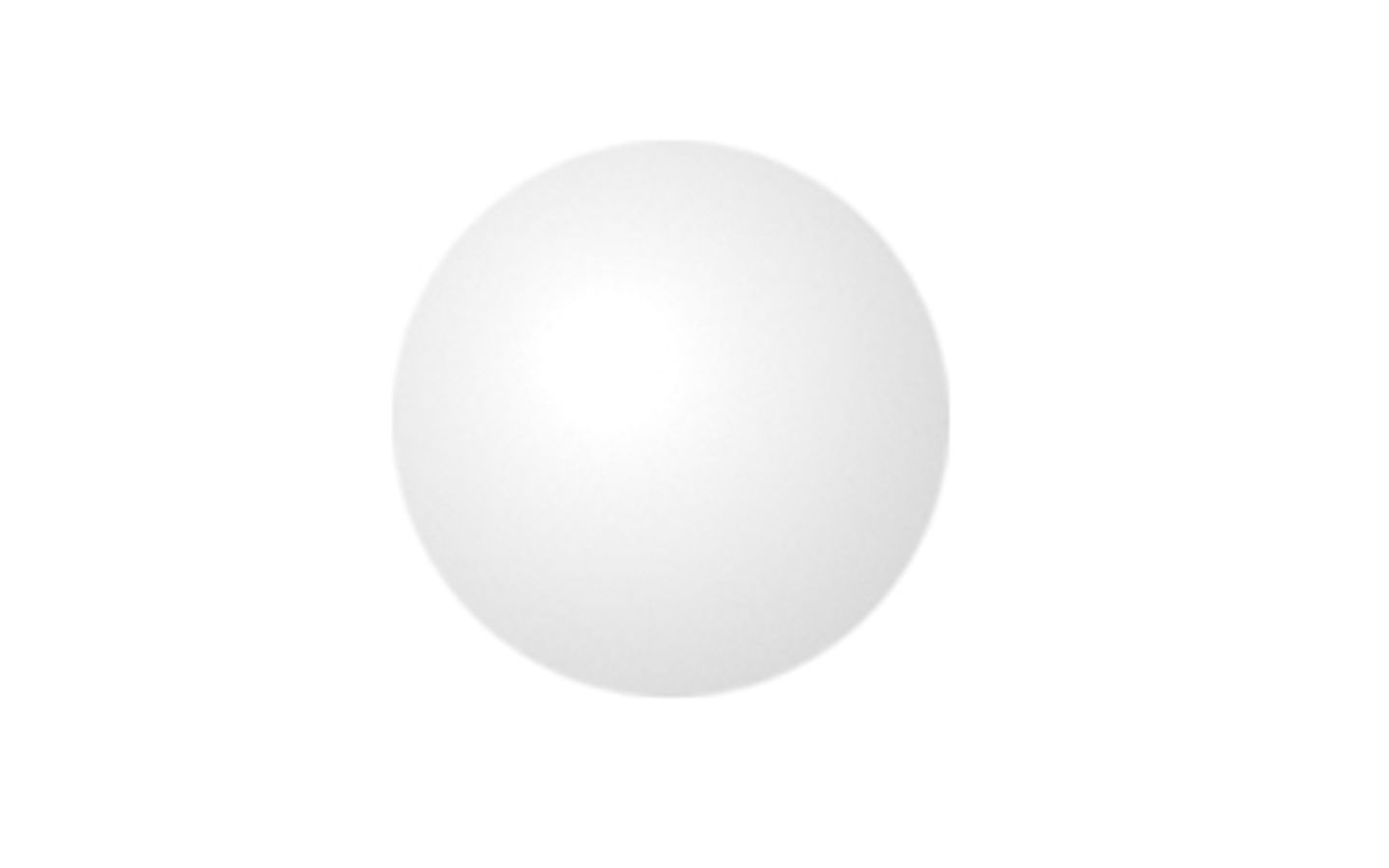 Eye Sphere Plastic 14mm Diameter