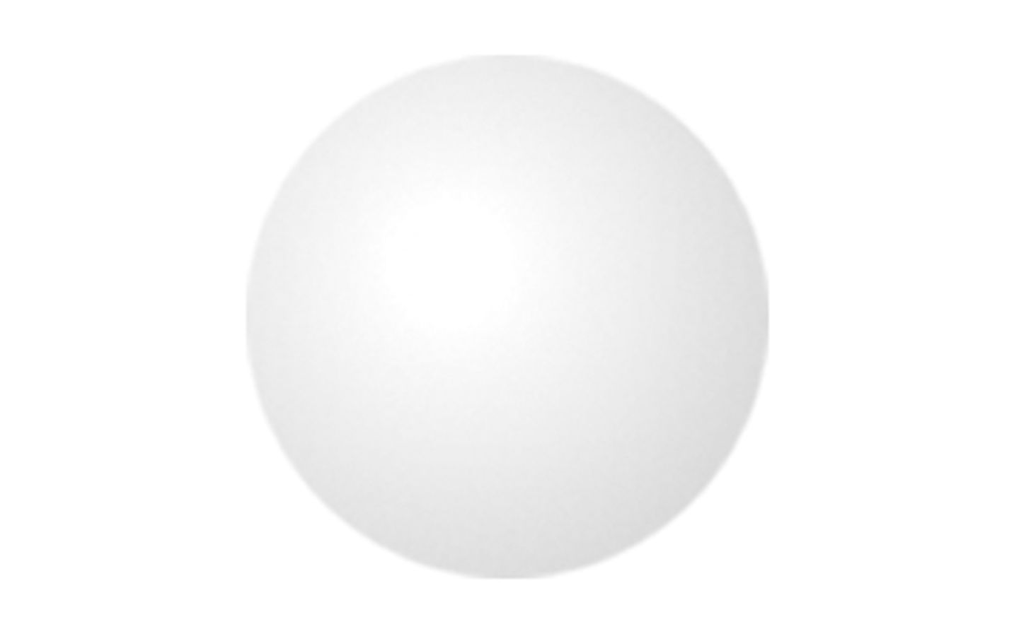 Eye Sphere Plastic 18mm Diameter